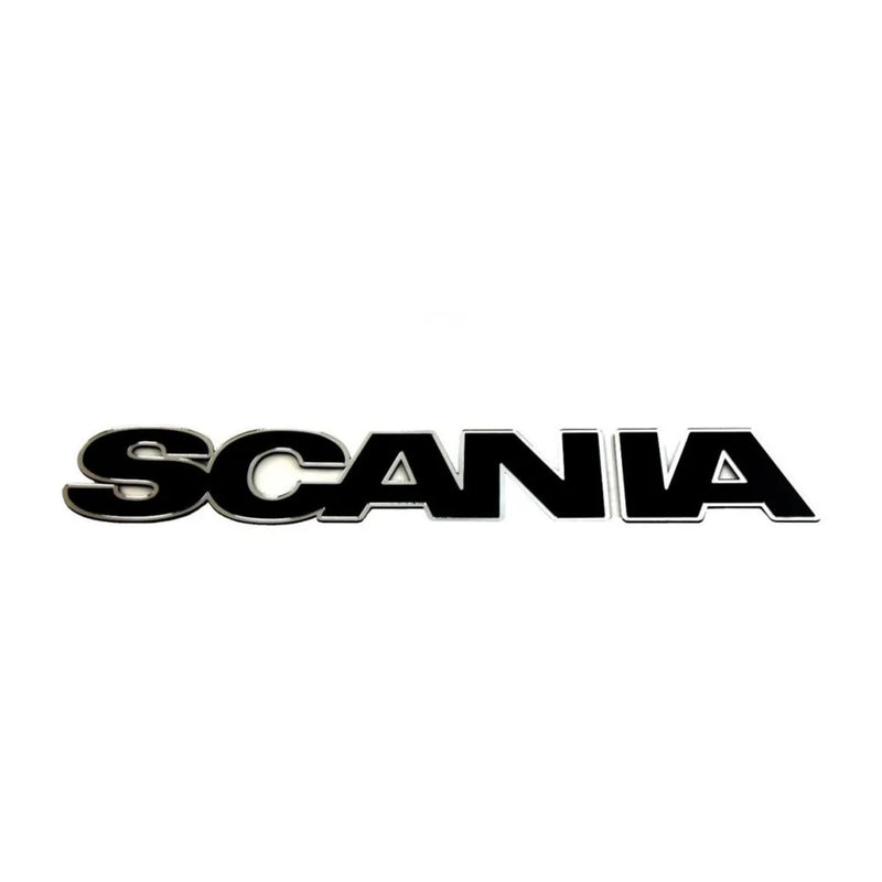 Emblema Plástico Scania Série 4 5 6 7 Com Adesivo