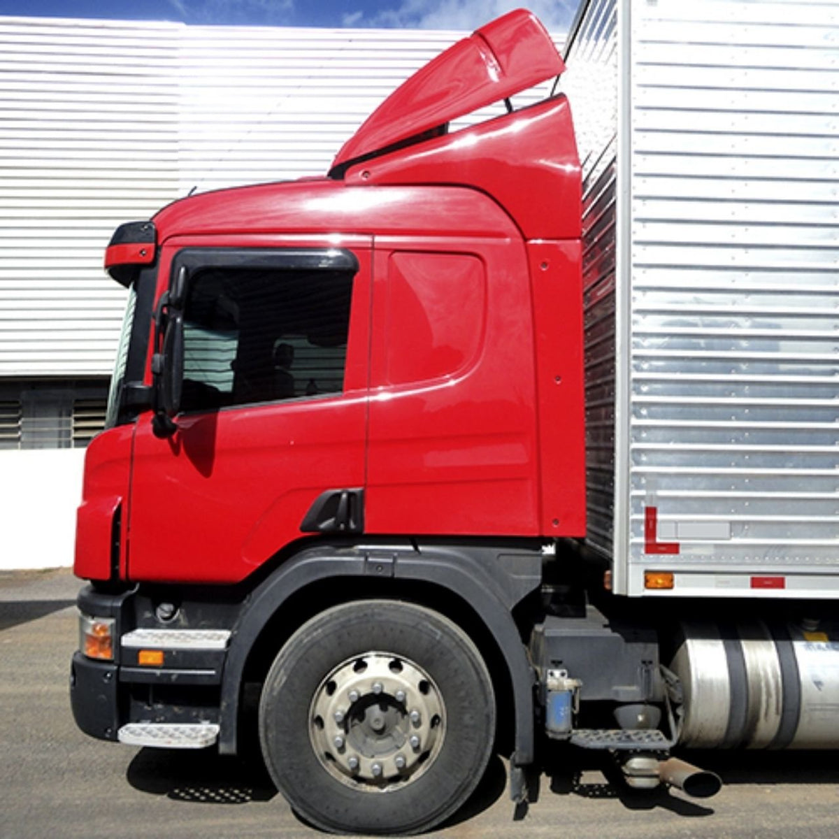 Defletor De Ar Scania Série 4 Série 5 Cabine P Lateral Estreita Completo - Rodoplast