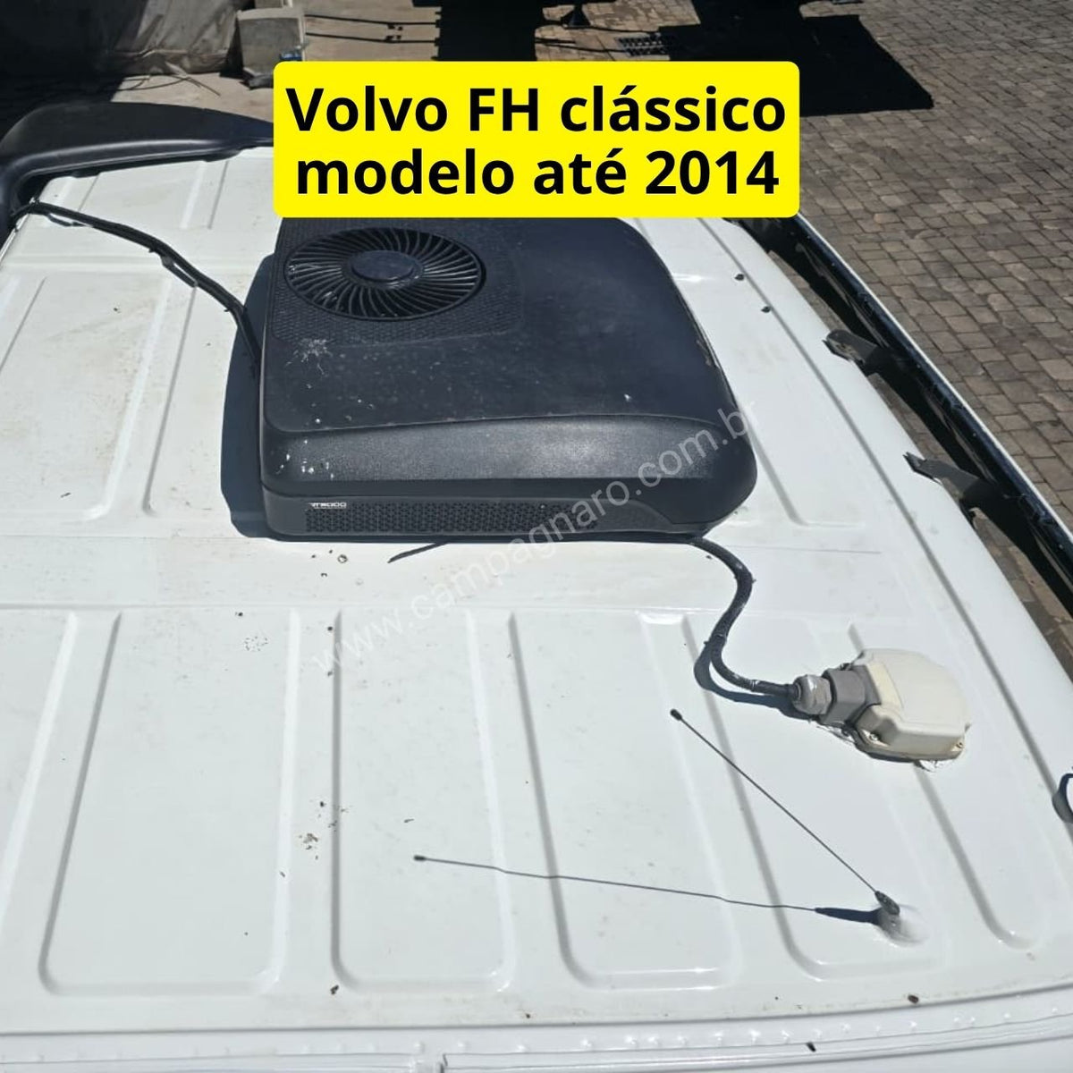 Ar-Condicionado Resfriar para Caminhão 24Volts RT8000 7.500BTUS