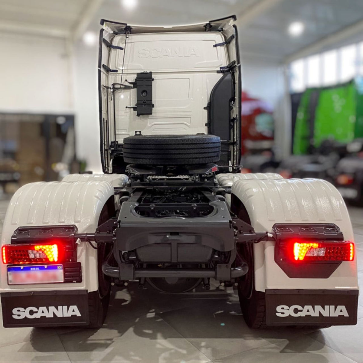 Defletor de Ar Scania NTG Cabine R a partir de 2017 Leito Teto Alto Sem Filtro Cegonheiro - Rodoplast
