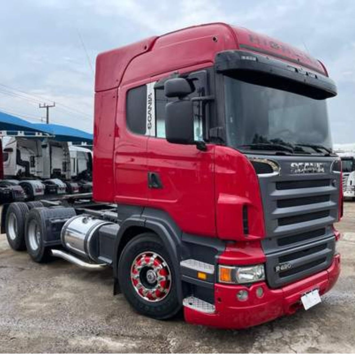Defletor De Ar Scania Série 4/5 Streamline Highline Cegonheiro - Rodoplast