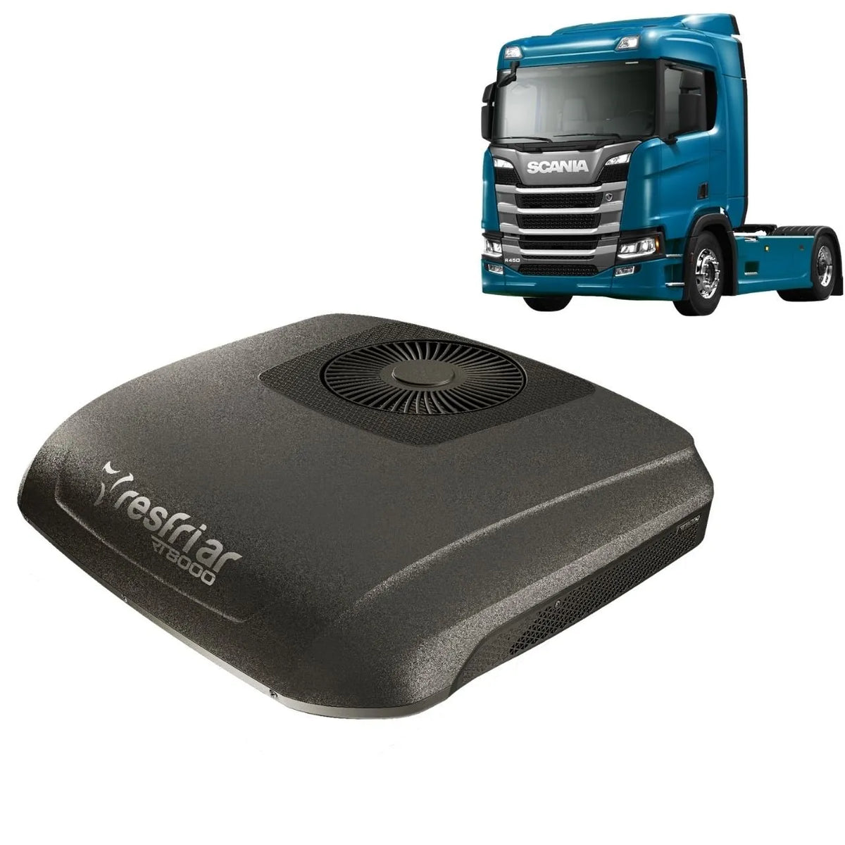 Ar-Condicionado De Teto para Scania NTG 24Volts RT8000 - 2.200w 7.500BTUS