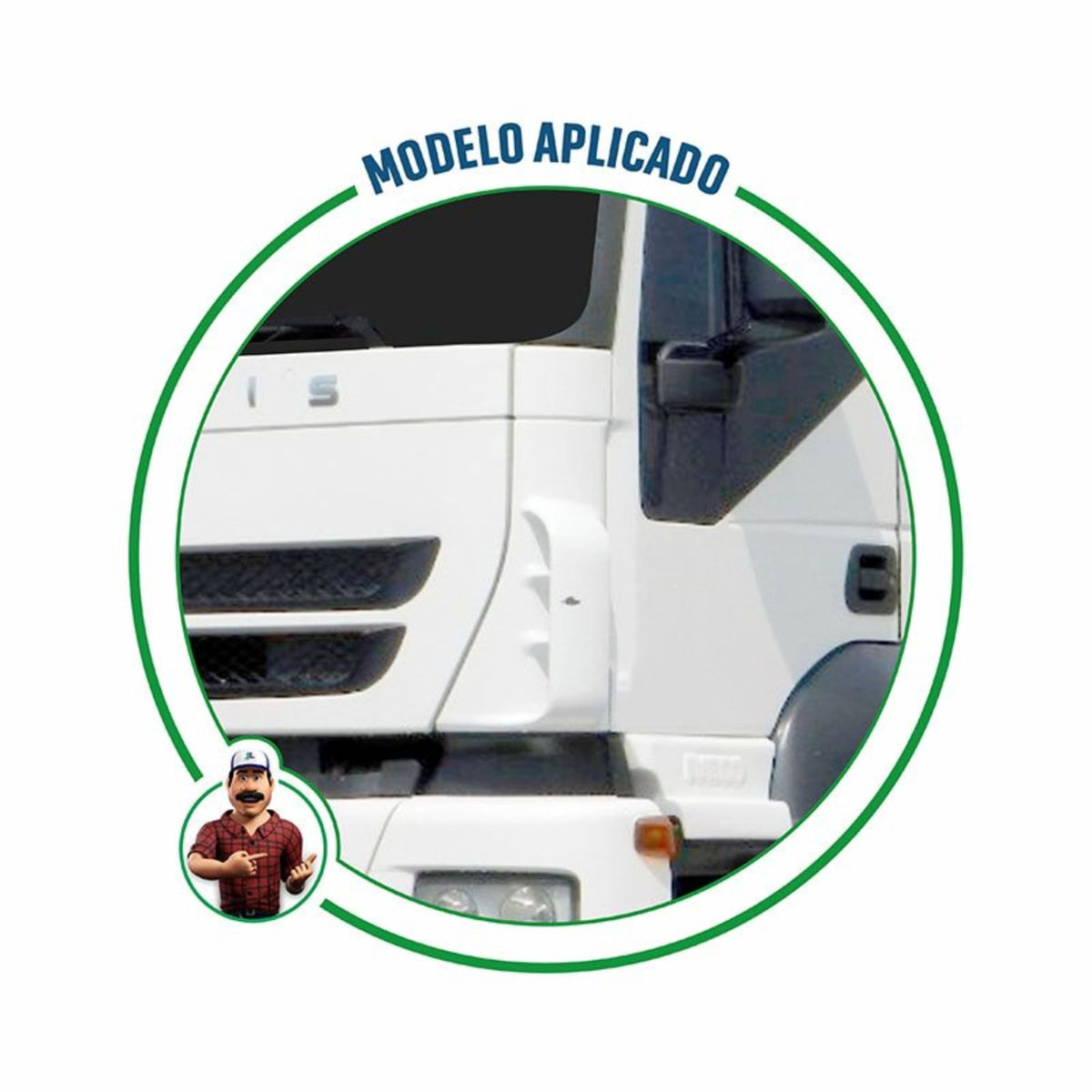 Defletor de Ar Coluna - Iveco Stralis NR / HD