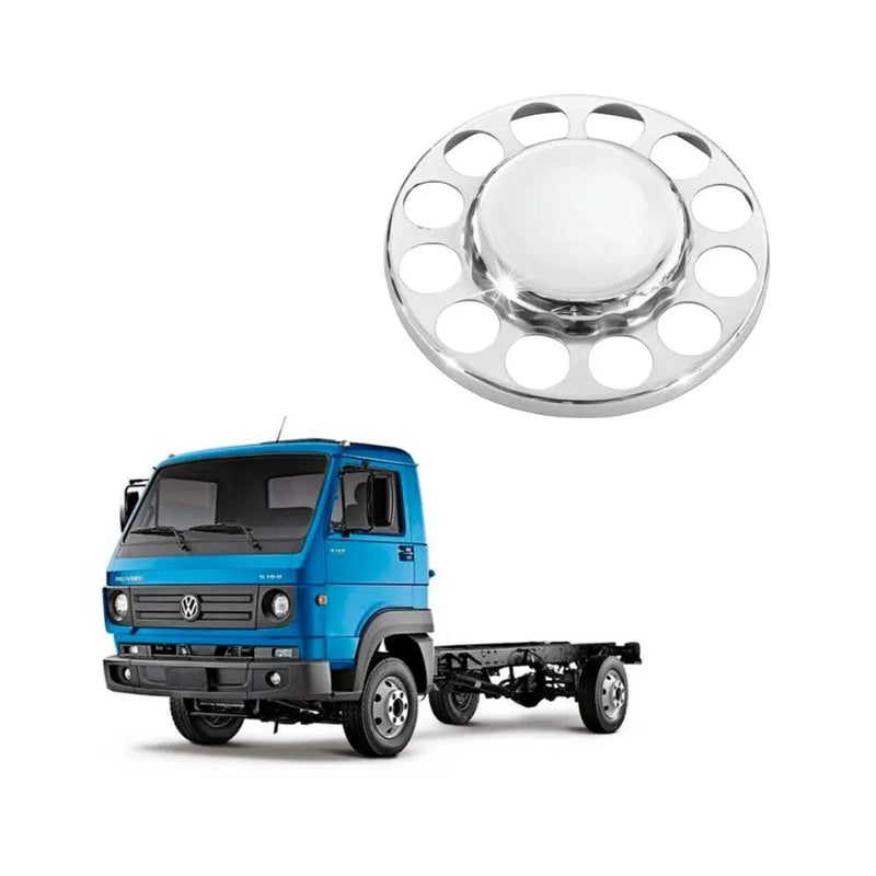 Tampa Cubo Tração Volkswagen 3/4 Cromada ABS