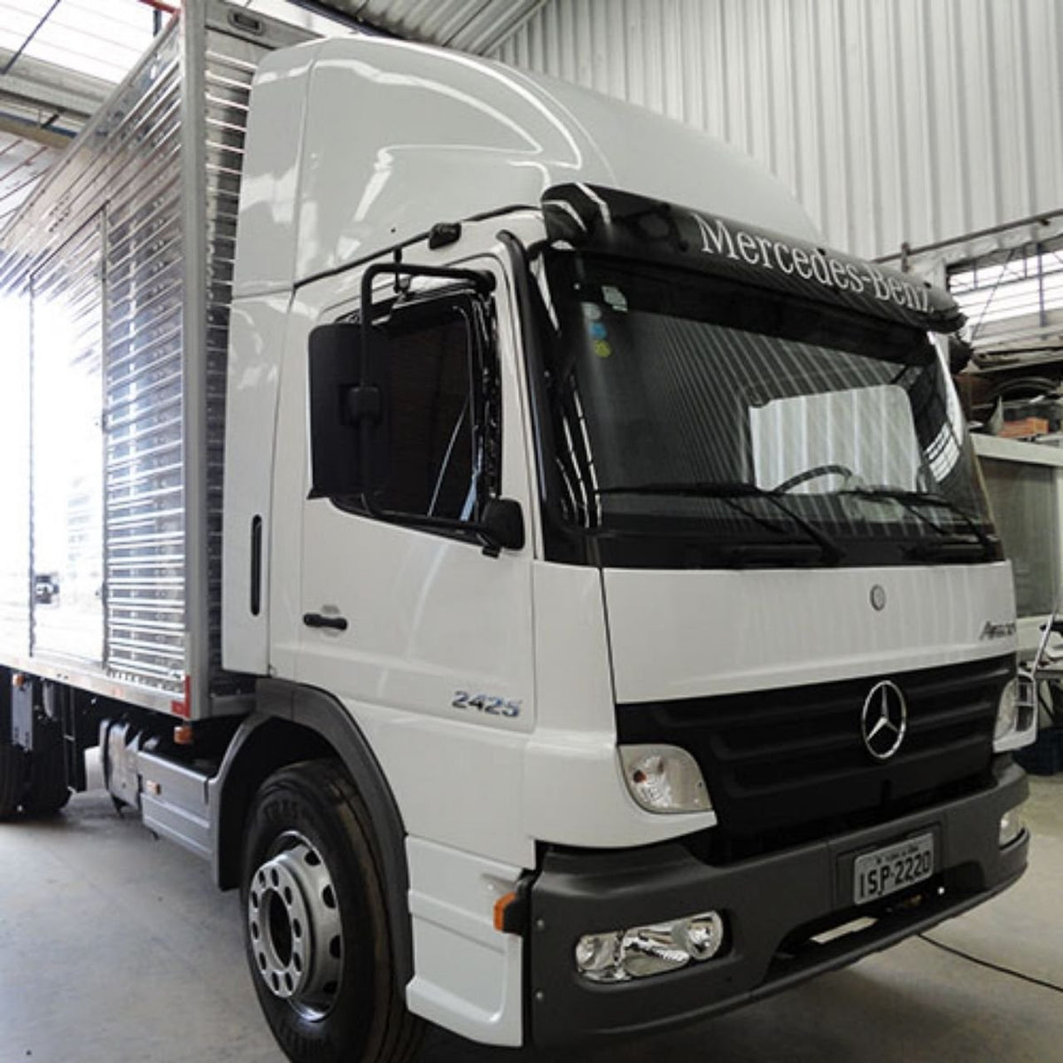 Defletor de Ar Mercedes-Benz Atego Axor Cabine Simples Completo - Rodoplast