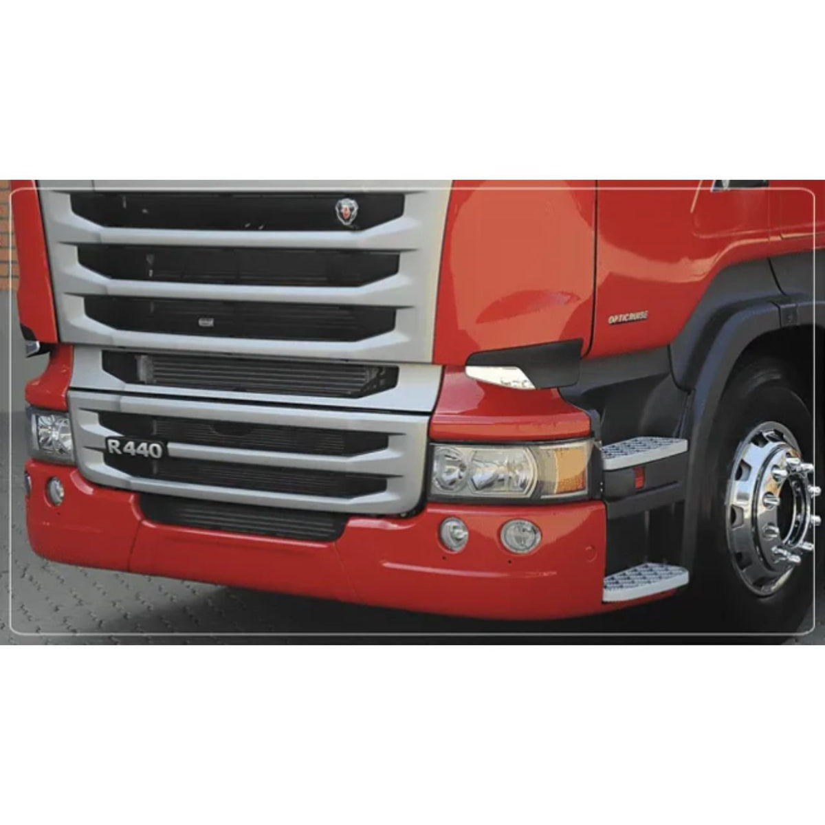 Capa Para-choque Scania P G R Highline Streamline 2010 a 2018 - BL Fibras