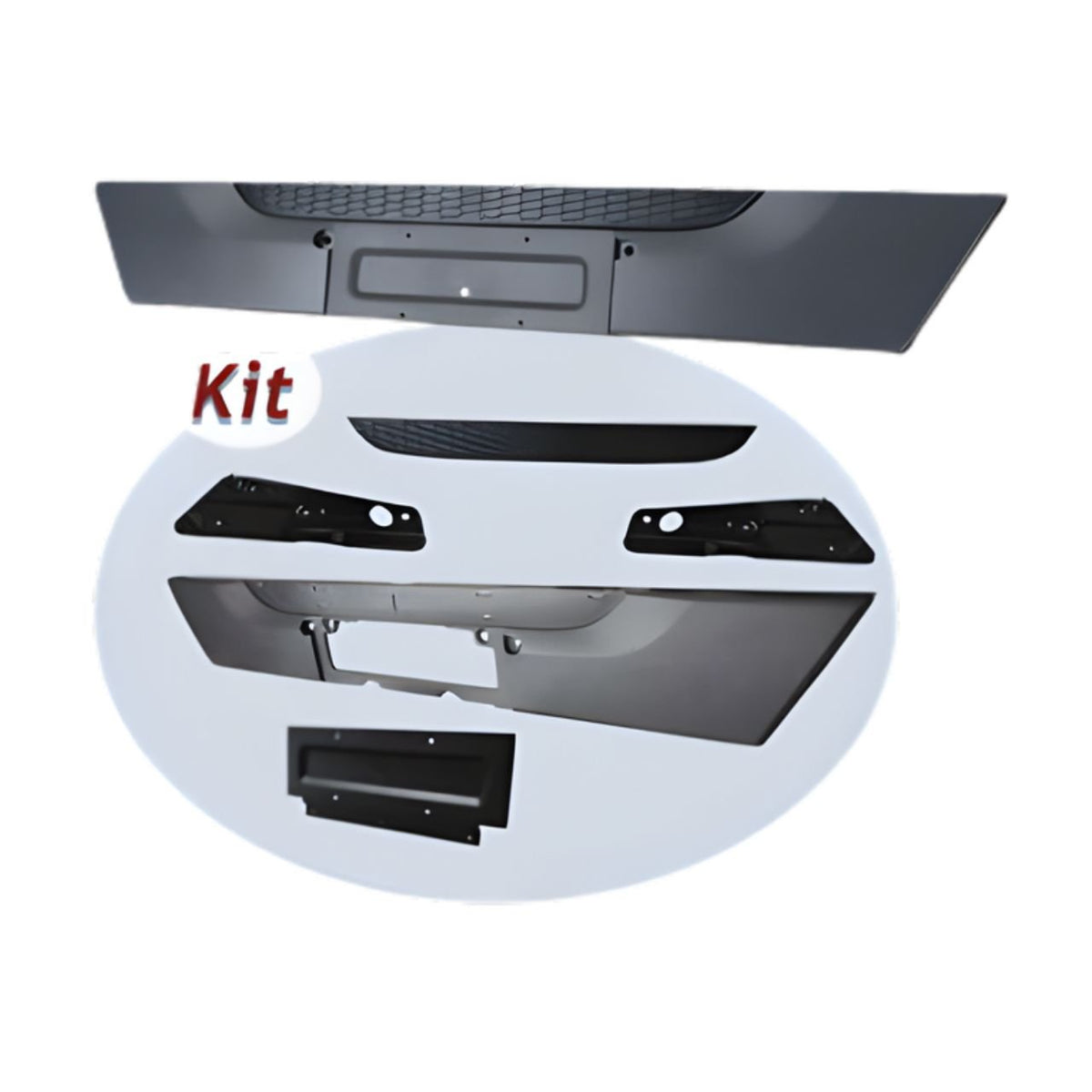 Kit Para-Choque Central Mercedes-Benz Atego 1419 2426 3026