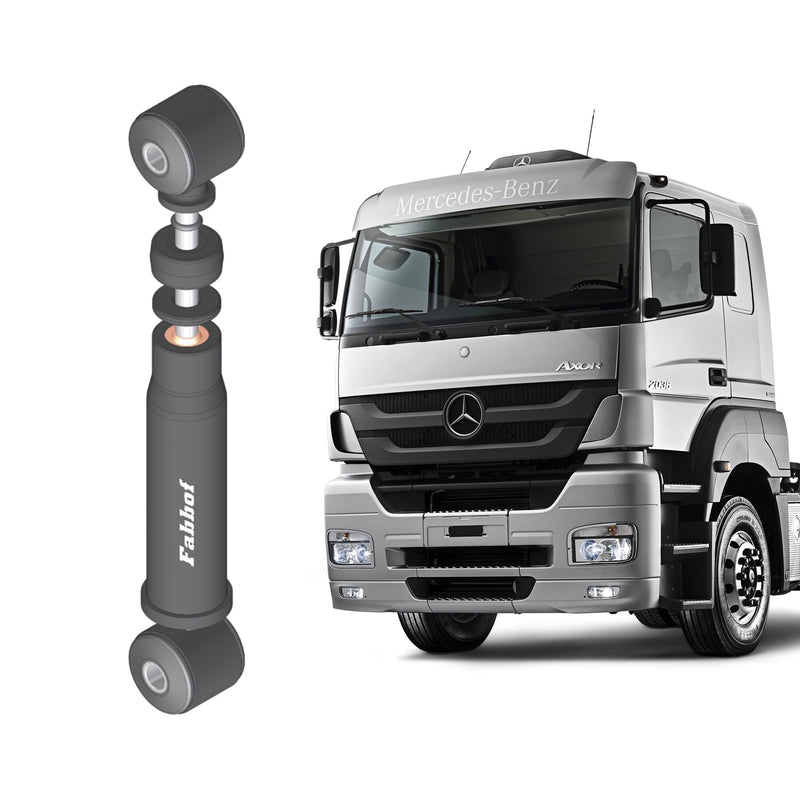 Amortecedor Cabine Mercedes Axor Dianteiro Fabbof