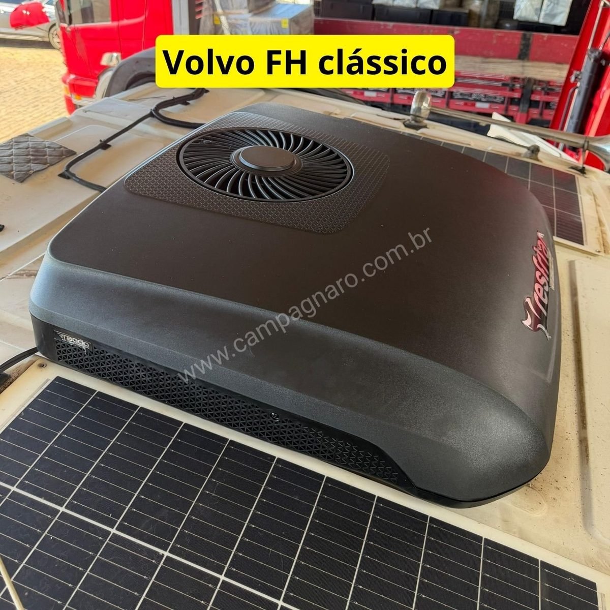 Ar-Condicionado Resfriar para Caminhão 24Volts RT8000 7.500BTUS