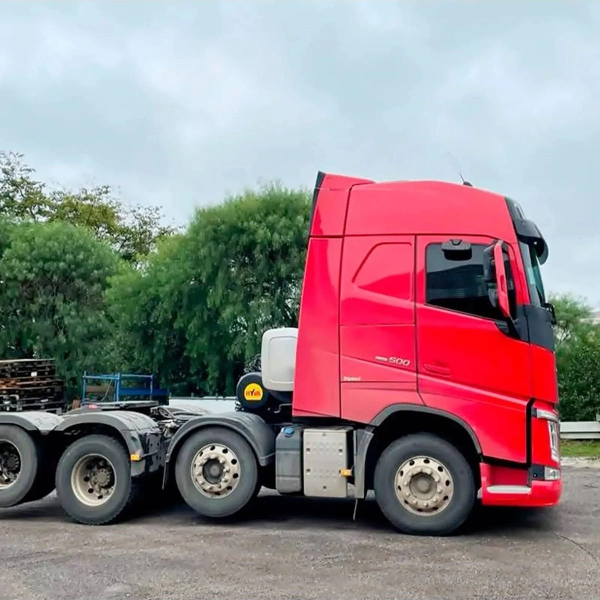 Continuação do Defletor De Ar Para Cegonheiro Volvo New FH - Rodoplast