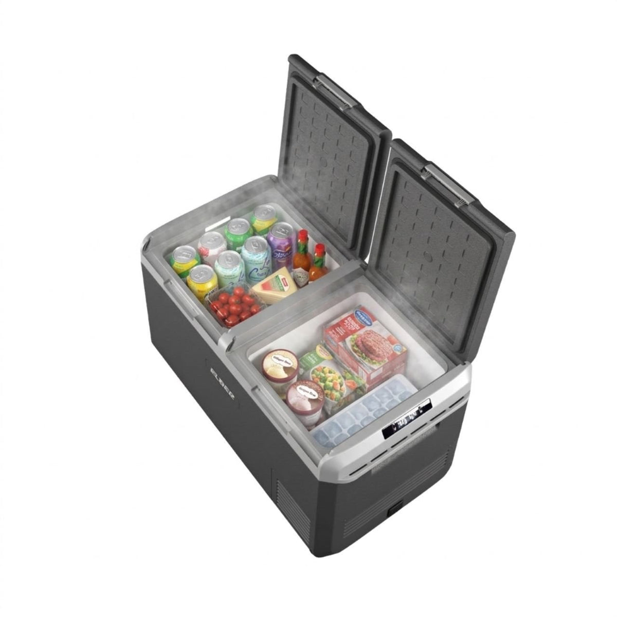 Geladeira Portátil Day2Day 75 Litros Dual Zone Dark 12V/24V 110V/220V