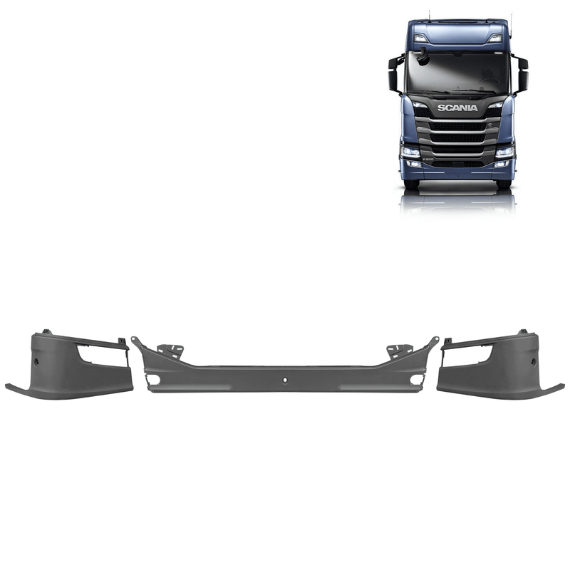 Para-choque Scania S 2019-2022 Traseiro Baixo NTG