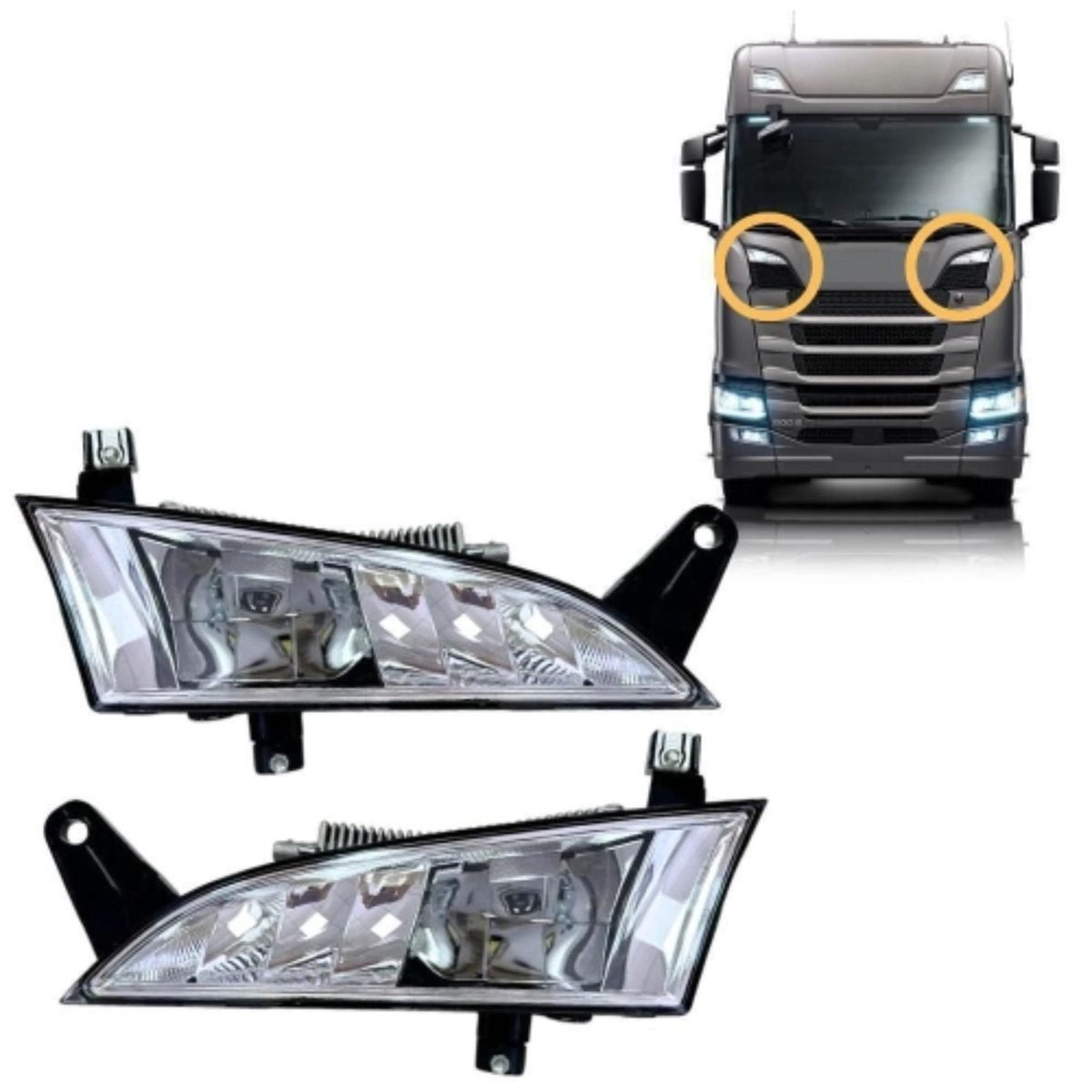Farol LED Grade Superior Scania NTG