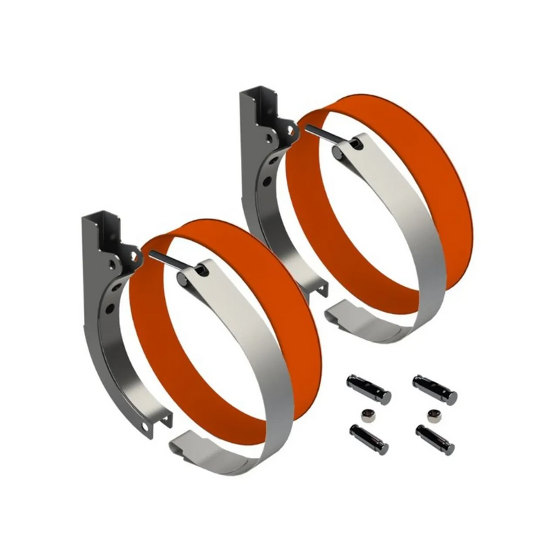 Kit Fixação Tanque Combustível Lateral 450mm Amil Completo