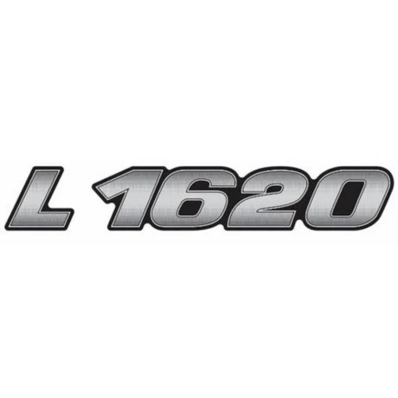 Par Emblema Mercedes-Benz L1620 Resinado BL Fibras