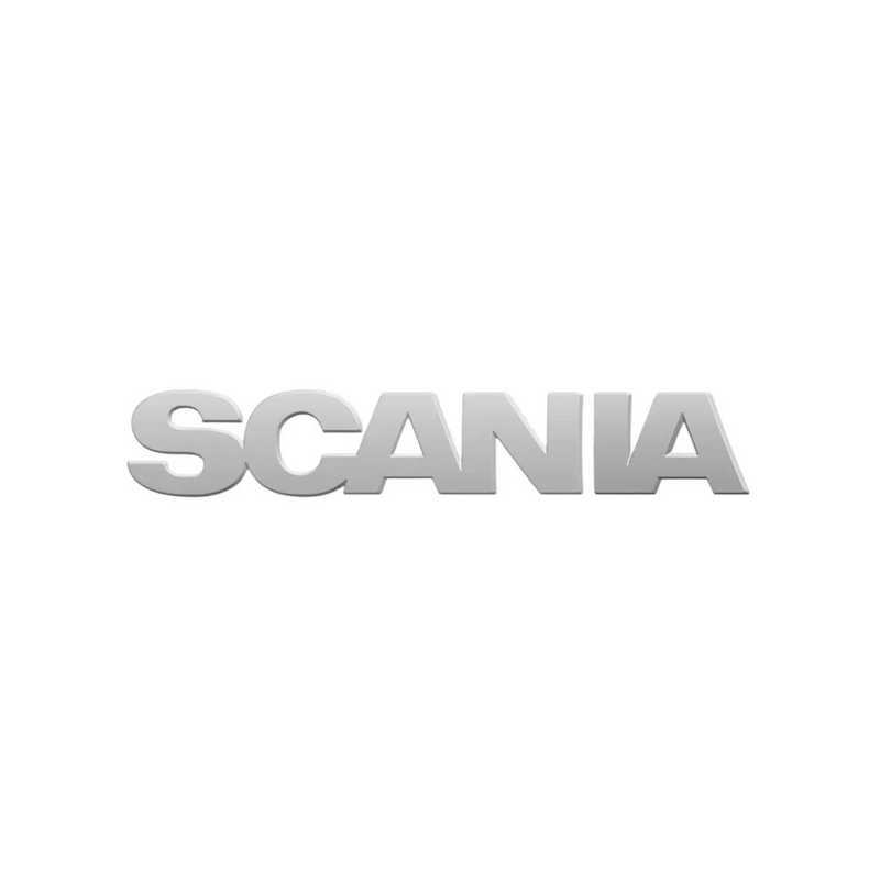 Emblema Inox Grade Scania S4 Cabine T e R