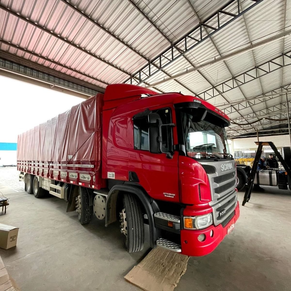 Defletor De Ar Scania Série 4 Série 5 Cabine P Lateral Estreita Completo - Rodoplast