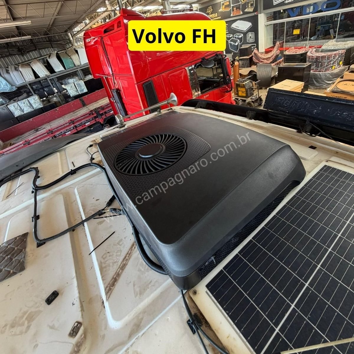 Ar-Condicionado Resfriar para Caminhão 24Volts RT8000 7.500BTUS