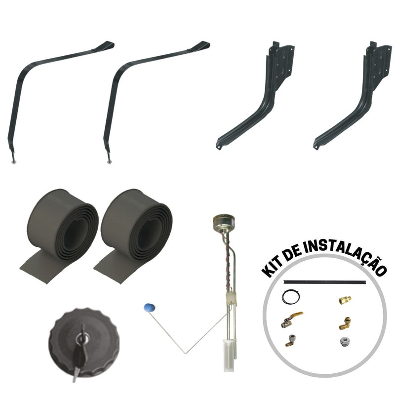 Kit Tanque Combustível Alumínio Mercedes-Benz Axor
