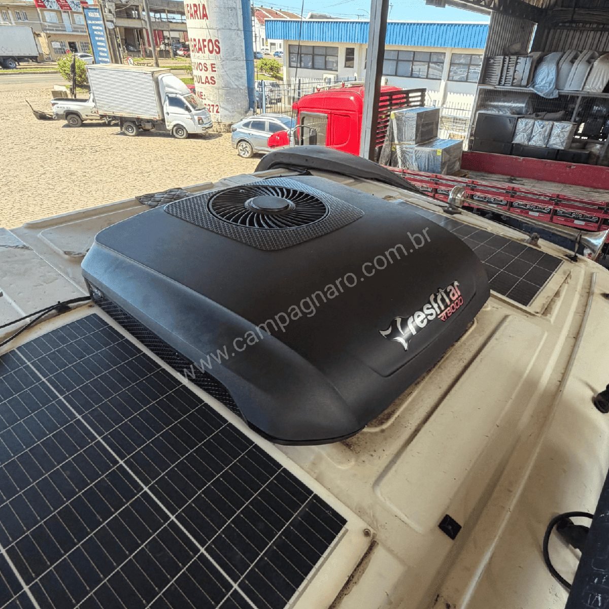 Ar-Condicionado De Teto para Scania NTG 24Volts RT8000 - 2.200w 7.500BTUS