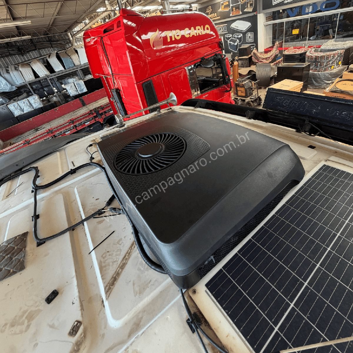Ar-Condicionado De Teto para Scania NTG 24Volts RT8000 - 2.200w 7.500BTUS