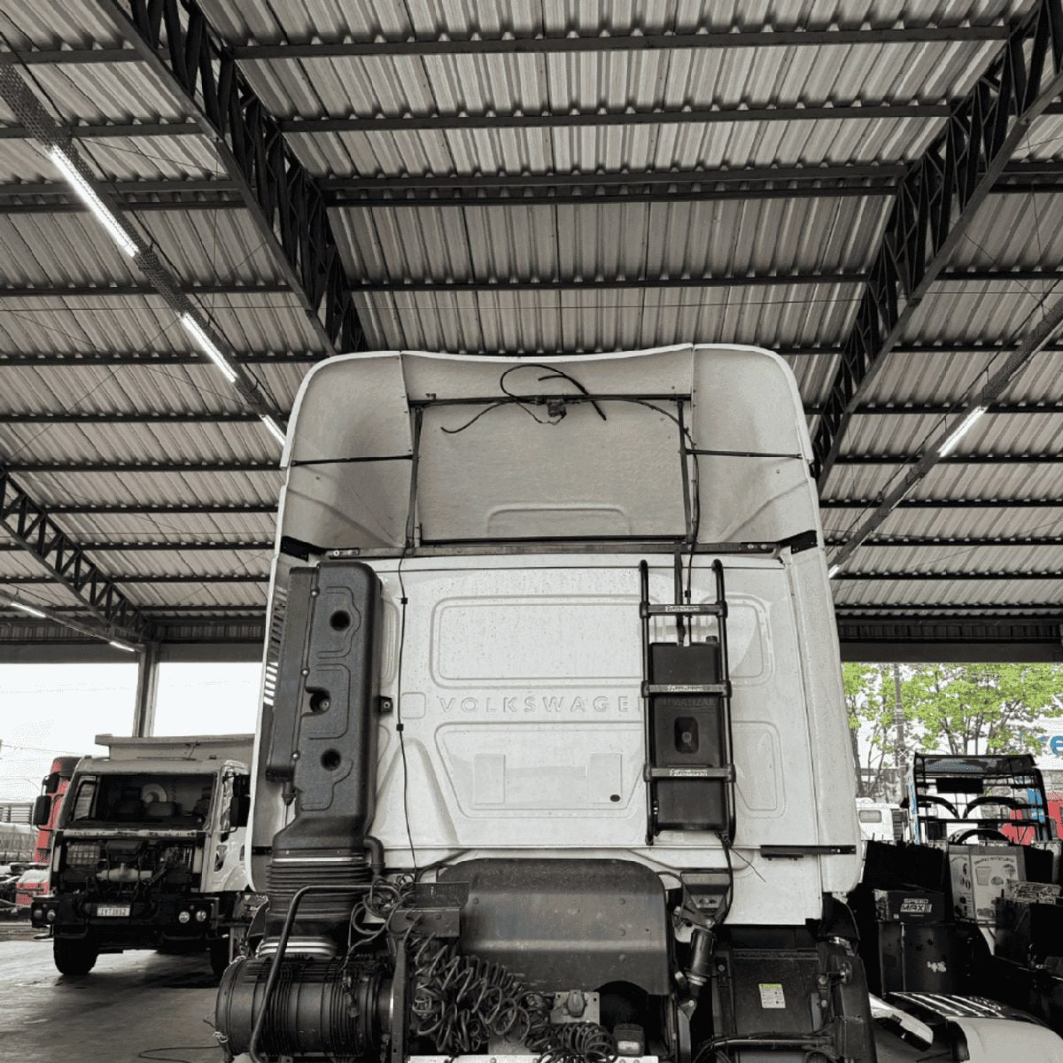 Defletor de Ar Volkswagen Constellation Cabine Baixa Leito Completo - Rodoplast