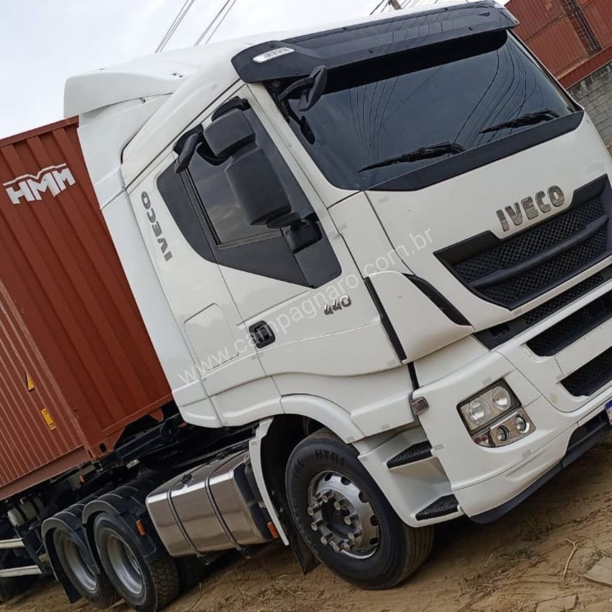 Defletor De Ar Iveco Cabine Baixa Hi-way Completo