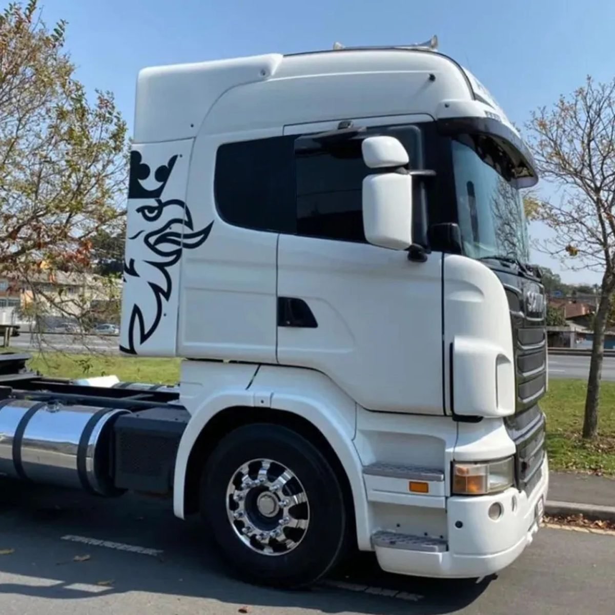 Defletor De Ar Scania Série 4 Série 5 Streamline Highline Esportivo - Rodoplast