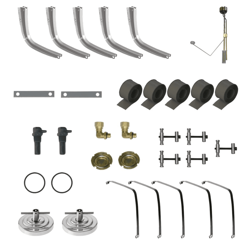 Kit Tanque Combustível Inox 294/397L Scania T R 113 143
