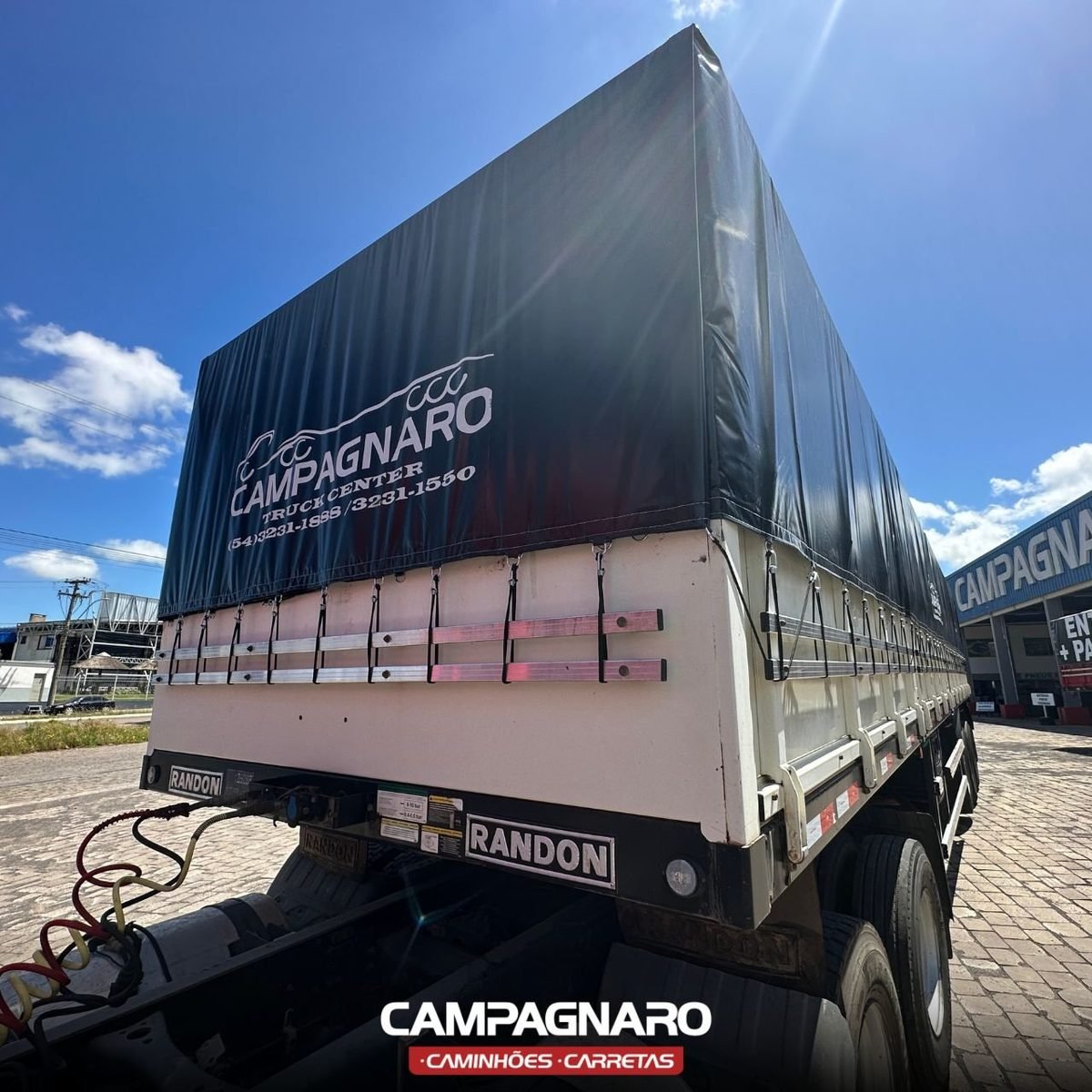 Lona de Vinil para caminhão 14,5 x 4,7 Metros (Impermeável)