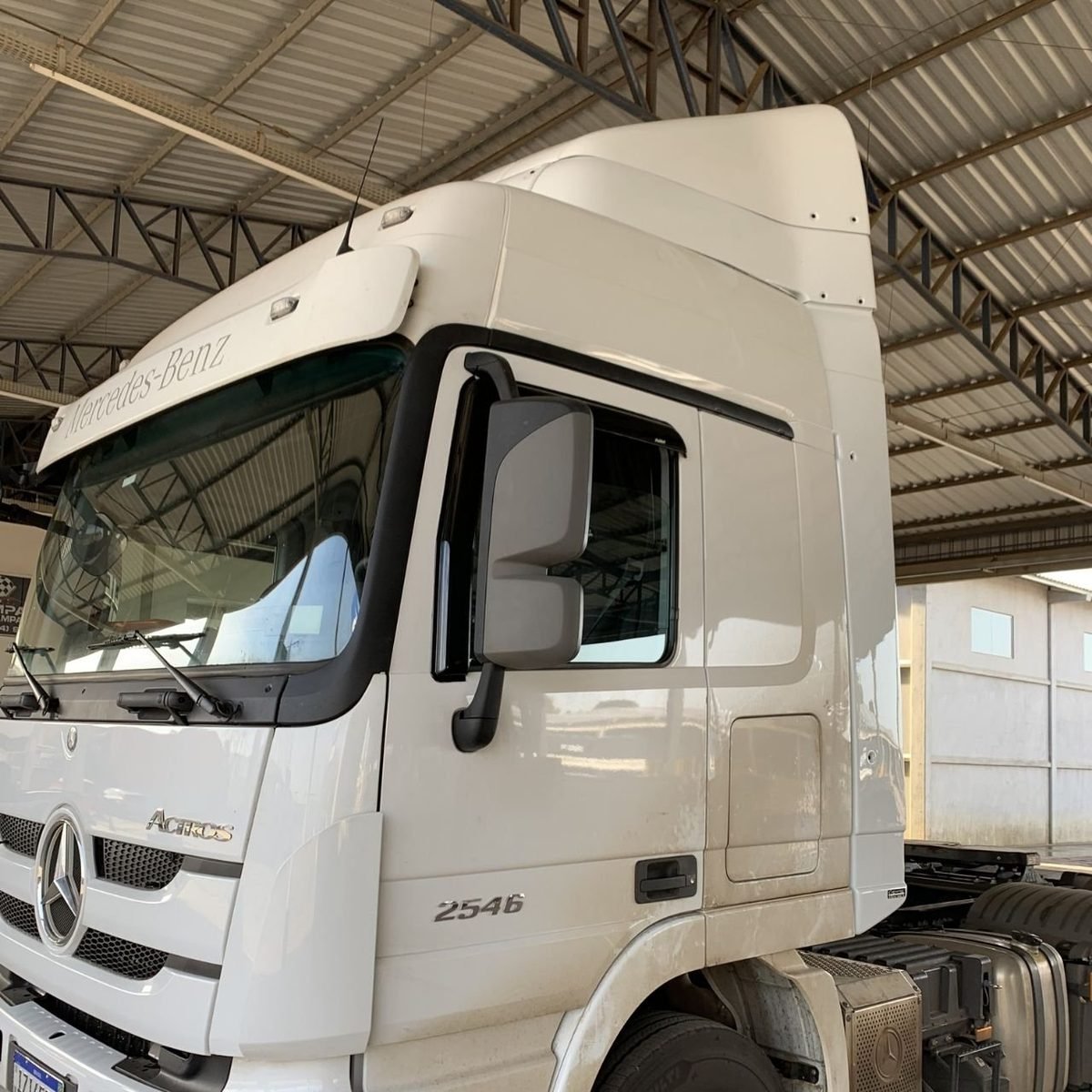 Defletor de Ar Mercedes-Benz Actros Cabine Alta Completo - Rodoplast