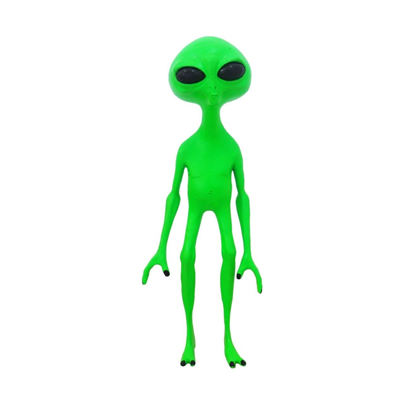 Boneco ET Alienígena Verde 80cm Decoração Cabine Caminhão