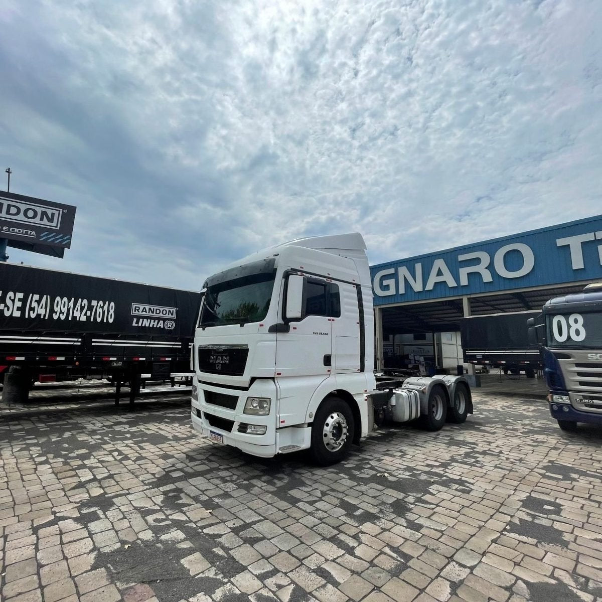 Defletor de Ar Man TGX Cabine Alta e Volkswagen Meteor Completo - Rodoplast