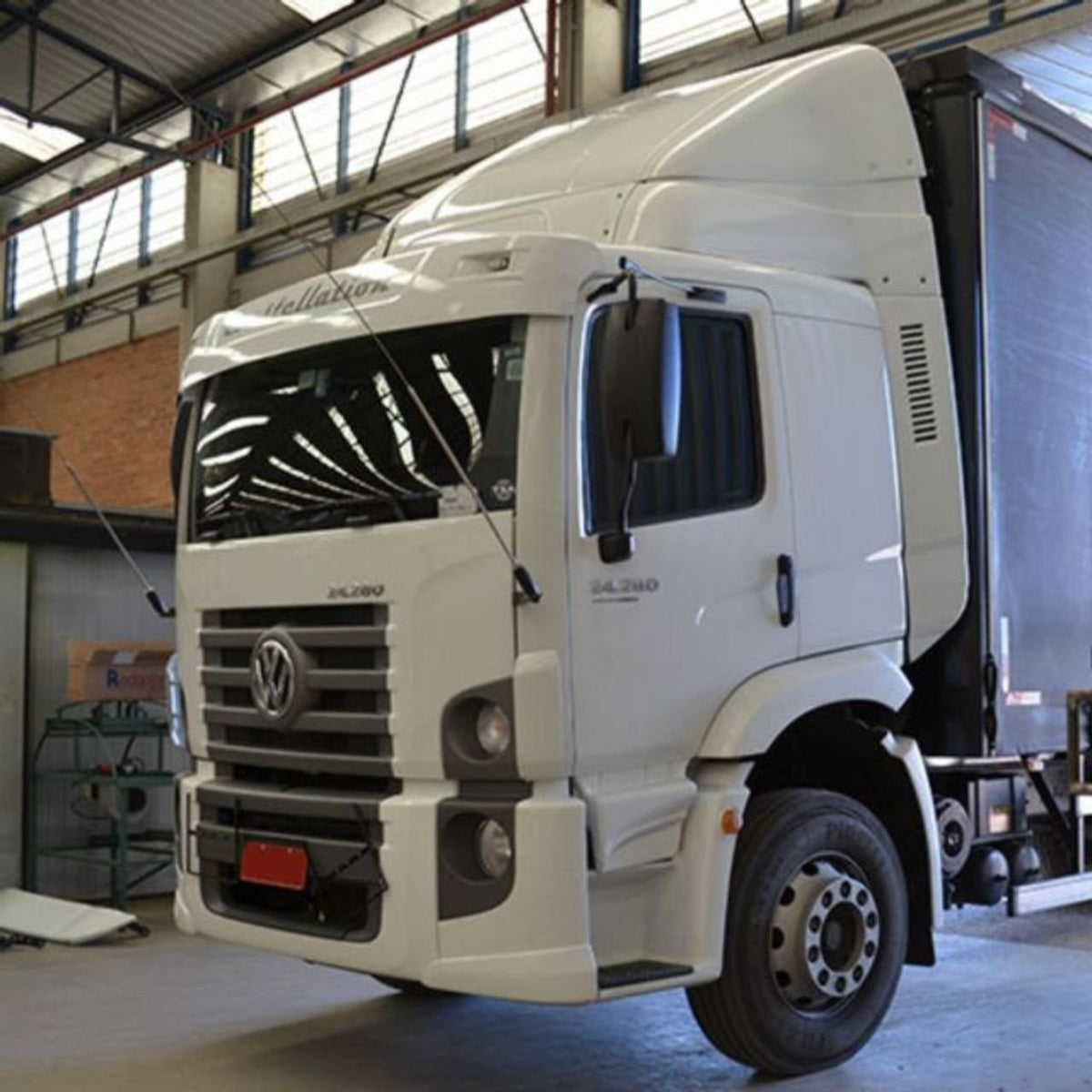 Defletor de Ar Volkswagen Constellation Cabine Baixa Leito Completo - Rodoplast