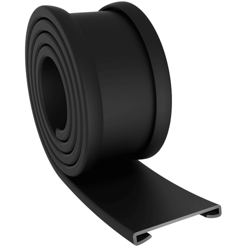Cinta Borracha Tanque Combustível 50mm x 2m Preta Caminhão