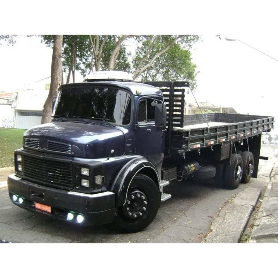 Spoiler Mercedes-Benz 1113 até 1519 Sergipano 19cm Plástico