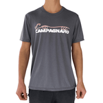 Camiseta Oficial Campagnaro Cinza - Poliviscose Unissex