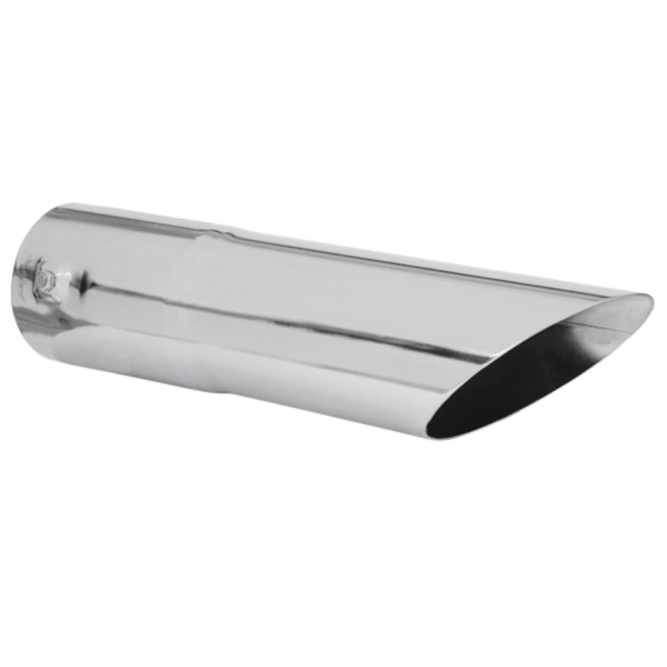 Ponteira Cromada Reta Americana 4" 4,5" 5" - Caminhão