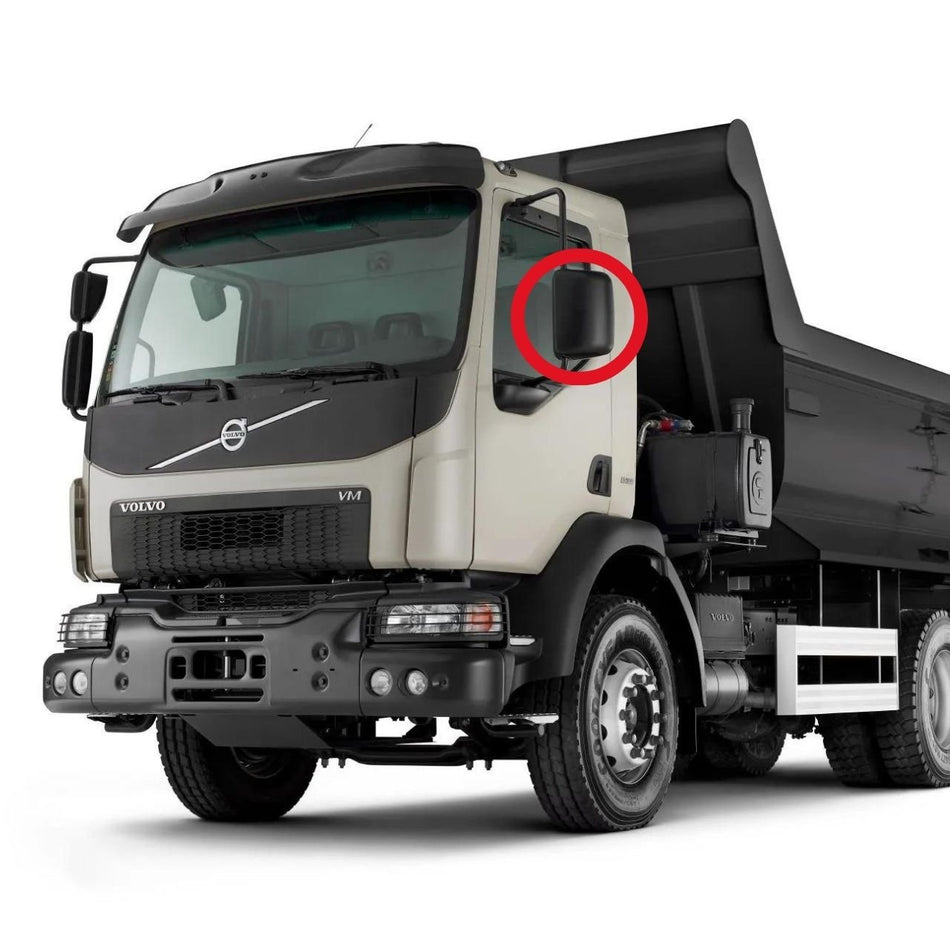 Vidro Espelho Retrovisor Volvo VM 2006 em Diante Unilateral