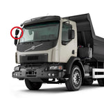 Vidro Espelho Retrovisor Auxiliar Volvo VM 2006+ Unilateral
