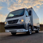 Spoiler Mercedes Accelo 2015 19cm - BL Fibras