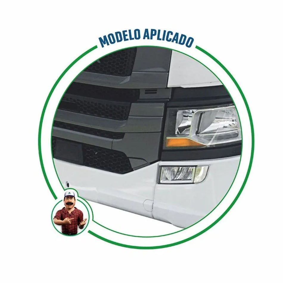 Tampa Grade Para-choque Scania NTG - BL Fibras