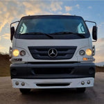 Spoiler Mercedes Accelo 2015 19cm - BL Fibras