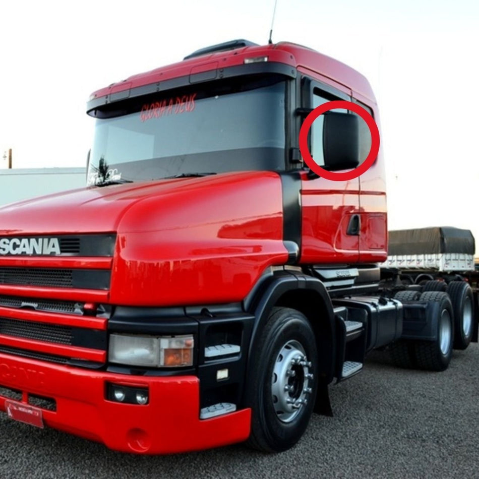 Vidro Espelho Retrovisor Scania 114 124 P G R até 2018