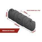 Tanque Adicional 600L Plástico Oval Universal Bepo
