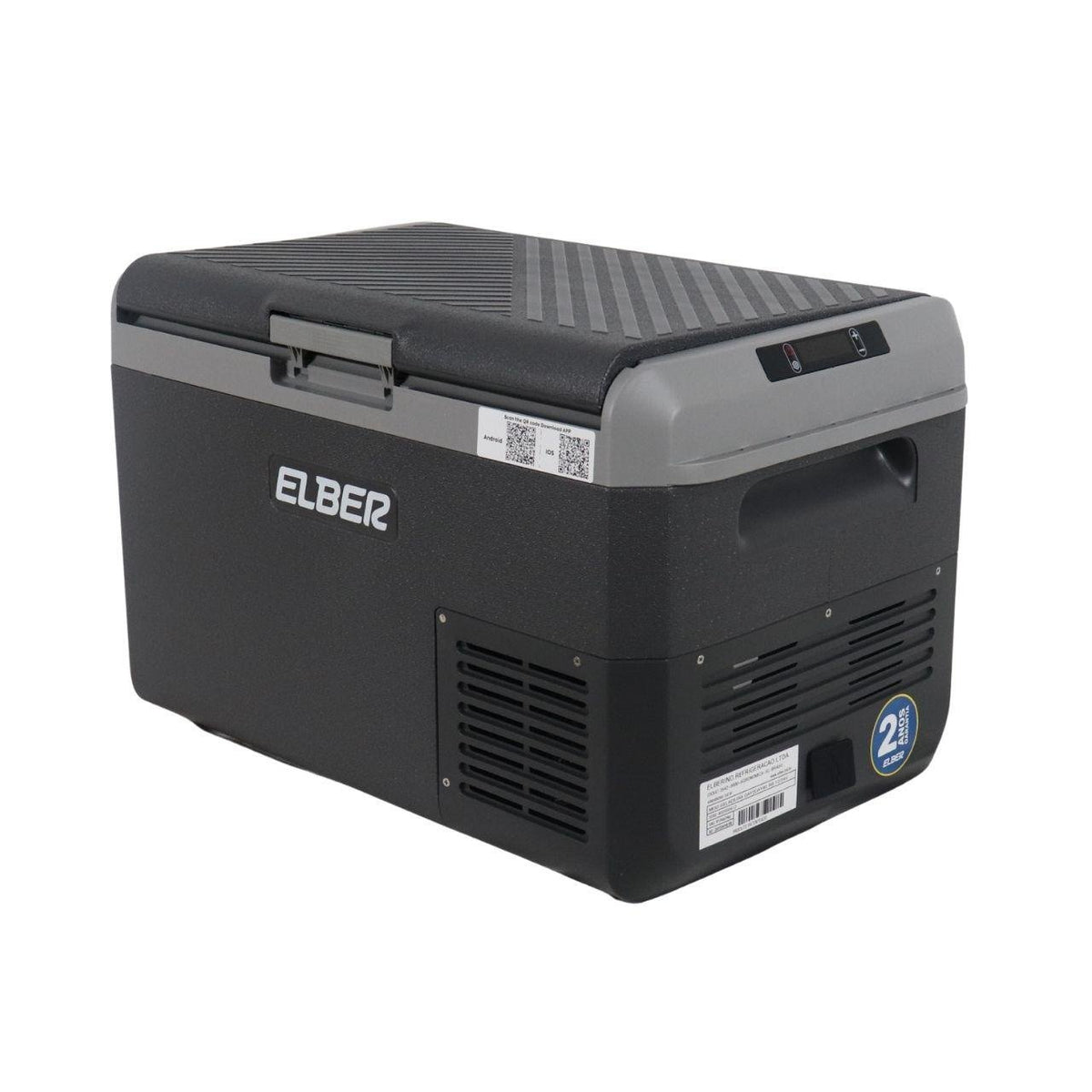 Geladeira Portátil Day2Day Dark 40 Litros Dual Zone 12V/24V 110v 220v