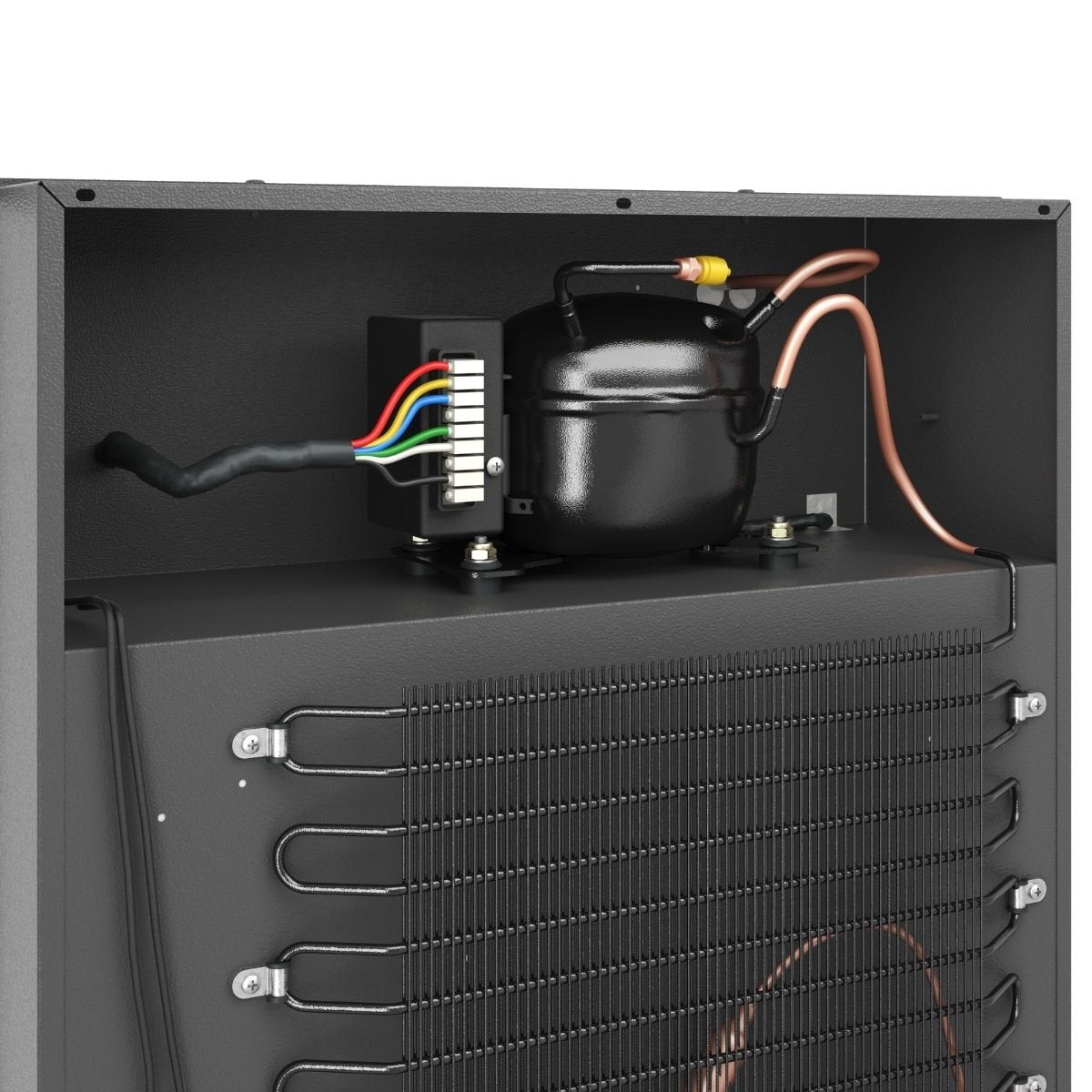 Geladeira Caminhão Externa 94 Litros Big 12v 24v Elber - Bege