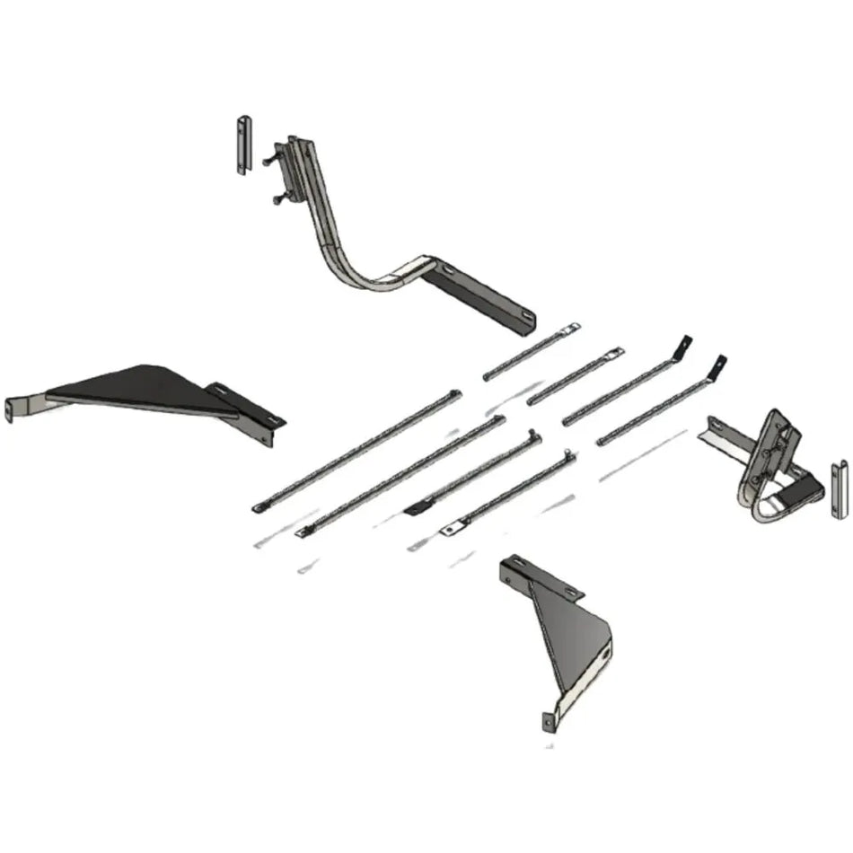 Defletor de Ar Mercedes Axor Cabine Baixa Cegonheiro Rodoplast