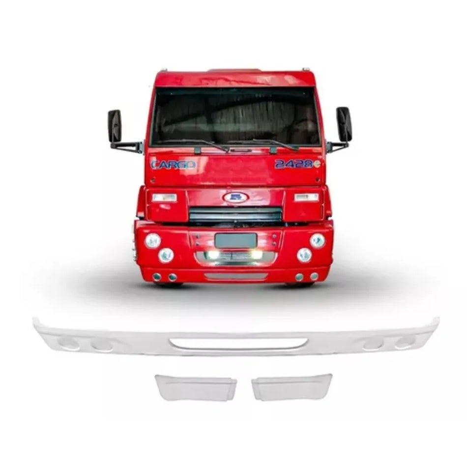 Spoiler Ford Cargo 2000 a 2011 Plástico Aerodinâmico