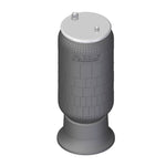 Conjunto Mola Pneumática Suspensão Eixo Carreta Randon